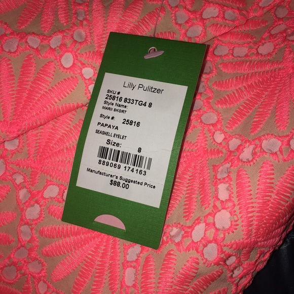 NWT Lilly Pulitzer MARII SKORT - Picture 5 of 6